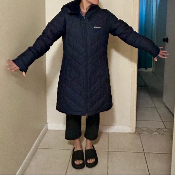 Columbia Dark Blue Quilted Jacket - Picture 4 of 5